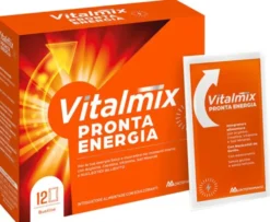 Vitalmix Pronta Energia - Integratore alimentare per la stanchezza e l'affaticamento, 12 bustine