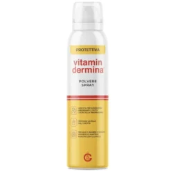 Vitamindermina Polvere Spray - Polvere assorbente per contrastare umidità e irritazioni, 150 ml