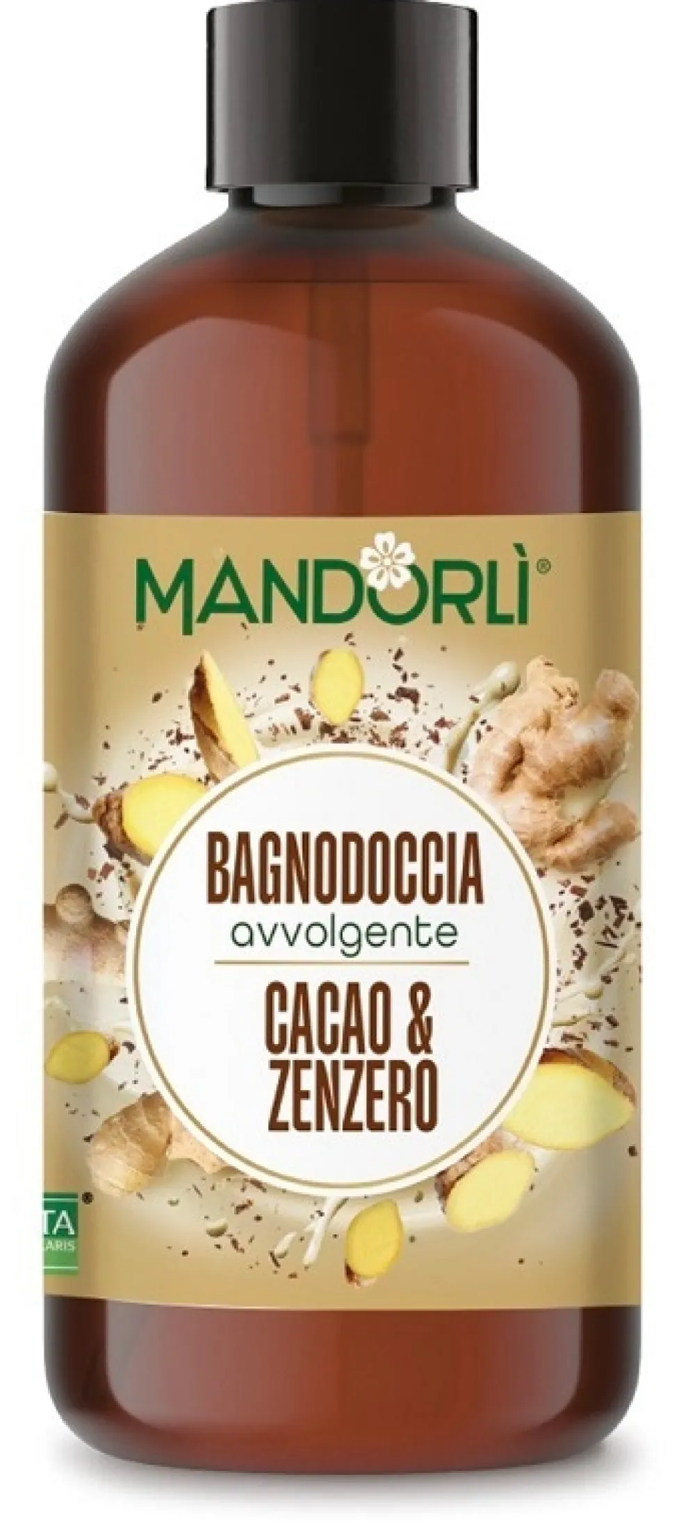 Vita Regularis Mandorlì - Bagnodoccia Avvolgente Cacao & Lime, 500ml
