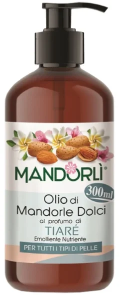 Vita Regularis Mandorlì - Olio Corpo Mandorle Dolci Al Profumo Di Tiarè, 300ml