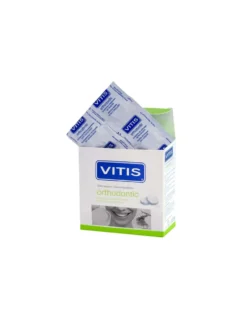 Vitis Orthodontic - Compresse effervescenti per l'igiene degli apparecchi ortodontici, 32 compresse