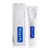 Vitis Whitening - Dentifricio sbiancante e antimacchia per la riparazione dello smalto, 100 ml