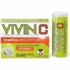 Vivin C contro Primi Sintomi Influenzali e Raffreddore con Vit C, 20 Compresse Effervescenti