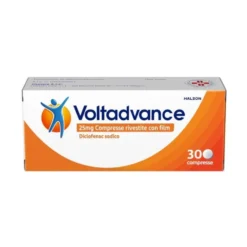 Voltadvance Antinfiammatorio 25mg Diclofenac Dolore Cervicale Mal di Schiena Mal di Testa, 30 Compresse