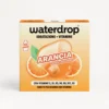 Waterdrop Microdrink Cubetto solubile in acqua gusto Arancia, 12 cubetti