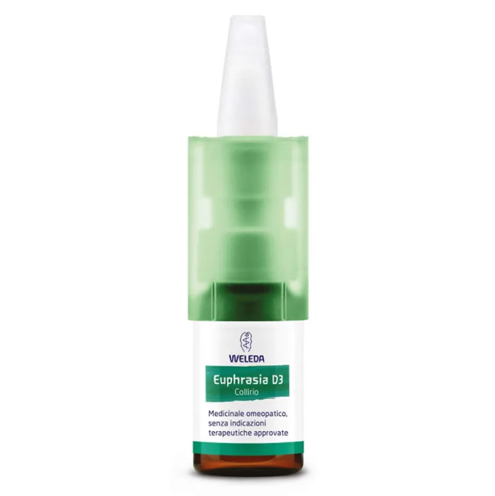 Weleda Euphrasia D3 Collirio Omeopatico per Congiuntivite, 10ml
