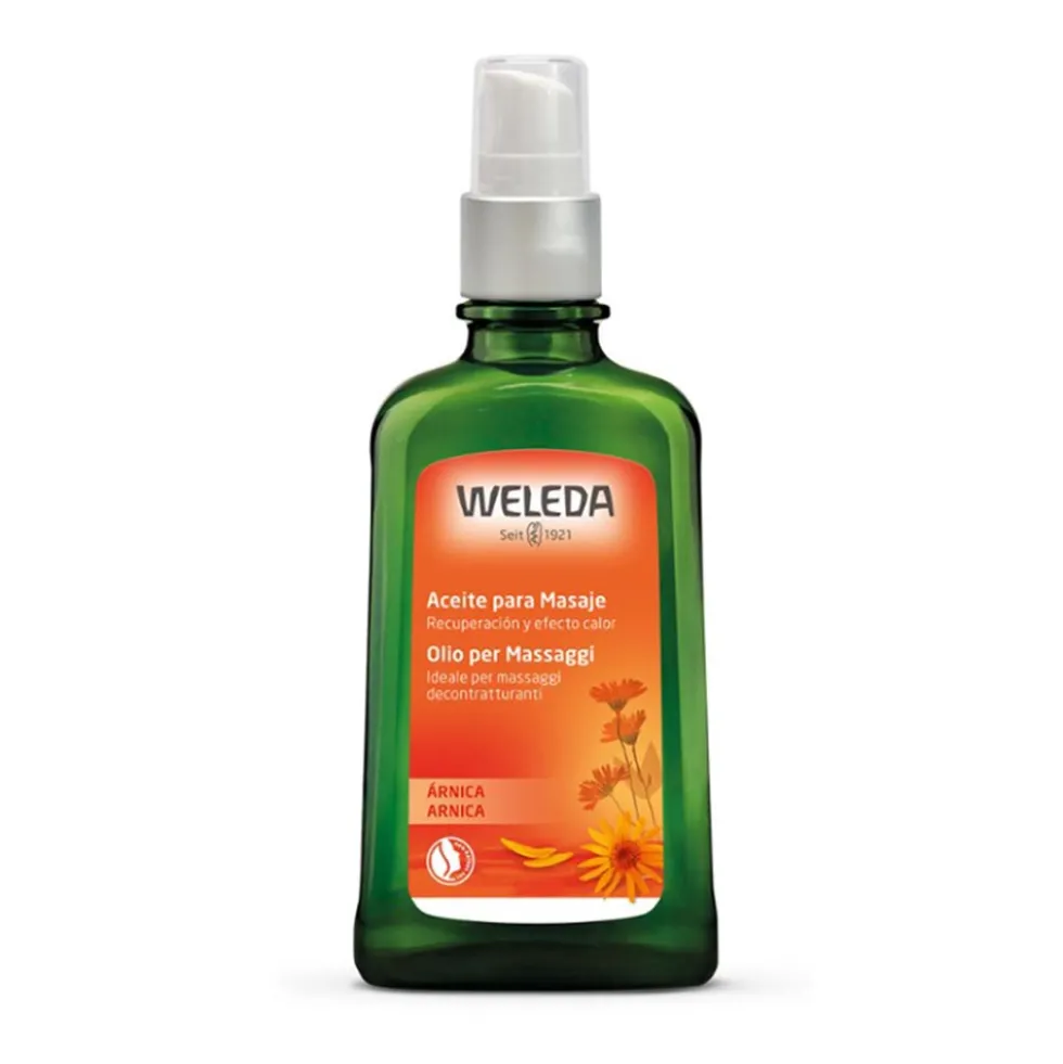 Weleda Olio per Massaggio Decontratturante all'Arnica, 200ml