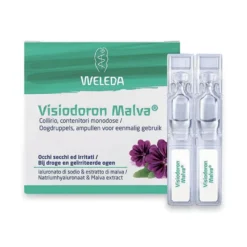 Weleda Visiodoron Malva Gocce Oculari Occhi Secchi Ed Irritati, 20 Monodose