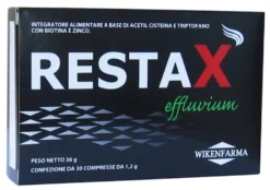 Wikenfarma Restax Effluvium - Integratore Wikenfarma contro la caduta dei capelli, 30 compresse