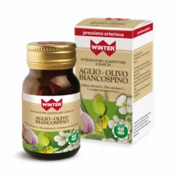 Winter Aglio Olivo Biancospino Integratore Benessere Cardiovascolare, 60 Perle