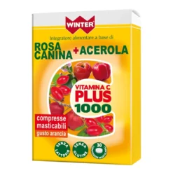Winter Vitamina C Plus 1000 Super Integratore Alimentare, 30 Compresse