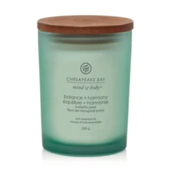 Yankee Candle Balance & Harmony - Candela Profumata Ninfea e Pera Media, 250g