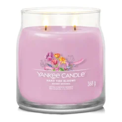Yankee Candle Hand Tied Blooms - Candela Profumata Signature Media, 368g