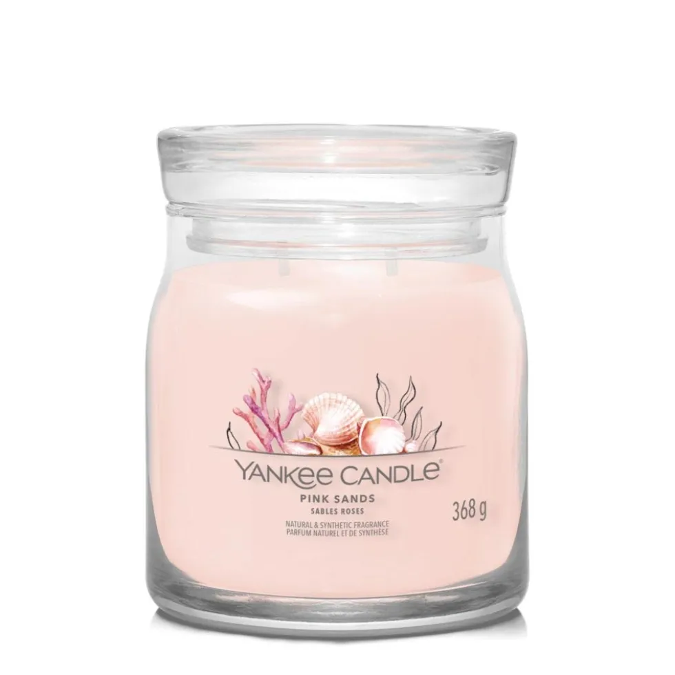 Yankee Candle Pink Sands - Candela Signature Media, 368g