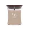 Yankee Candle WoodWick - Candela Patchouli Crème Clessidra Media, 275g