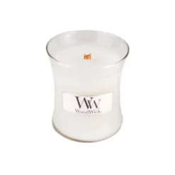 Yankee Candle WoodWick - Candela Island Coconut Fragranza Cocco e Ananas, 85g
