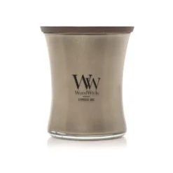 Yankee Candle WoodWick - Precious Metals Candela Cypress Ore Clessidra Media, 275g