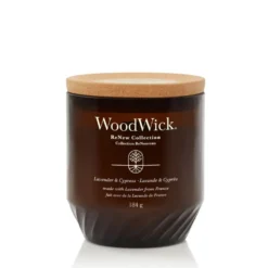 Yankee Candle WoodWick - ReNew Candela Media Lavander & Cypress, 181g