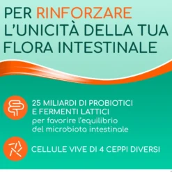 Yovis Fermenti Lattici Vivi per Equilibrio Flora Intestinale, 10 Flaconcini
