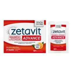 Zeta Farmaceutici Zetavit - Advance Magnesio e Potassio, 24 buste