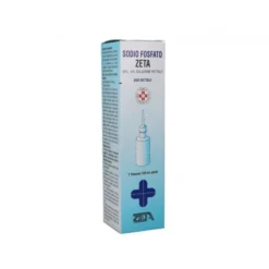 Zeta Sodio Fosfato 16%/6% - Soluzione rettale per la stitichezza, 1 flacone da 120 ml