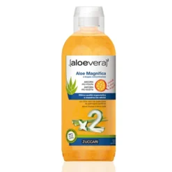 Zuccari Aloe Magnifica - Integratore Zuccari con succo d'aloe emolliente e depurativo, 1000 ml