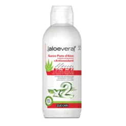 Zuccari Aloevera - Succo Puro d'Aloe + Antiossidanti Vitalità ed Energia, 1000ml
