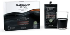 Zuccari Black Water Detox Integratore Depurativo Total Body Reset 10 Giorni, 10 Bustine