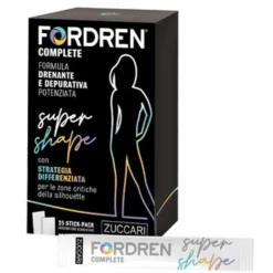 Zuccari Fordren Complete Super Shape Drenante Depurativo Anti Cellulite, 25x10ml