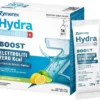 Zymerex Hydra Support+ Boost Integratore per il reintegro di sali minerali e vitamine gusto limone, 14 bustine