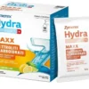 Zymerex Hydra Support+ Maxx Integratore alimentare per l'idratazione e l'energia gusto limone, 10 bustine