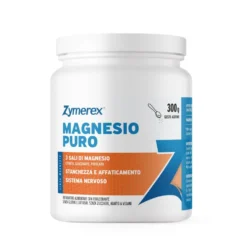 Zymerex Magnesio Puro - Integratore in polvere per stanchezza e affaticamento, 300 g